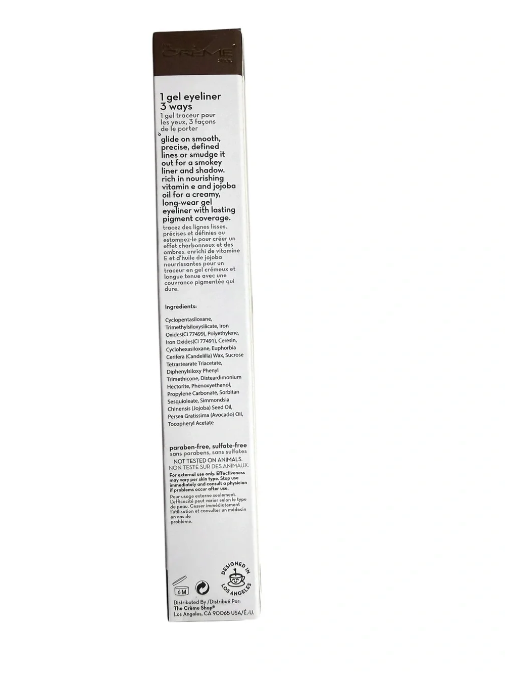 3-Way Gel Eyeliner Pencil — Mocha